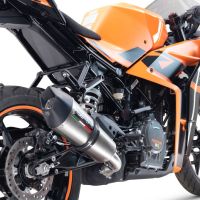 Escape compatible con Ktm Rc 390 2022-2024, M3 Inox , Escape legal, homologado, silenciador con db killer desmontable y tubo de conexión específico 