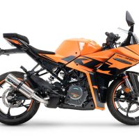 Escape compatible con Ktm Rc 390 2022-2024, M3 Inox , Escape racing, silenciador con tubo de conexion y dbkiller, articulo sin homologacion 