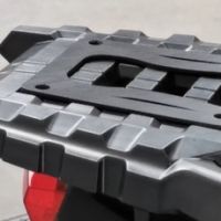 Baúl GPR TECH compatible con  Suzuki V-Strom Dl 650 2021/2024 e5 Baúl Alpi-Tech en aluminio, color negro con placa específica incluida Capacidad Litros 35