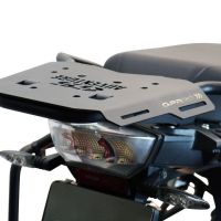 Baúl GPR TECH compatible con  Bmw R 1250 Gs Adventure 2021/2024 e5 Baúl Alpi-Tech en aluminio color plata con placa específica incluida Capacidad Litros 45