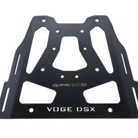 GPR TECH compatible con  Voge 525DSX 2023/2025 e5 Placa de fijación específica Top Case ALPITECH 55 LT compatible con portaequipajes original, fabricada en acero inoxidable con 4 puntos de anclaje
