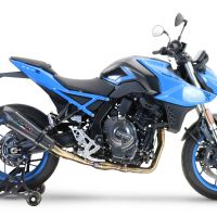 Escape compatible con Suzuki Gsx-8S 2022-2024, Gpe Ann. Poppy, Escape completo, no legal para países de la UE, con db killer extraíble 