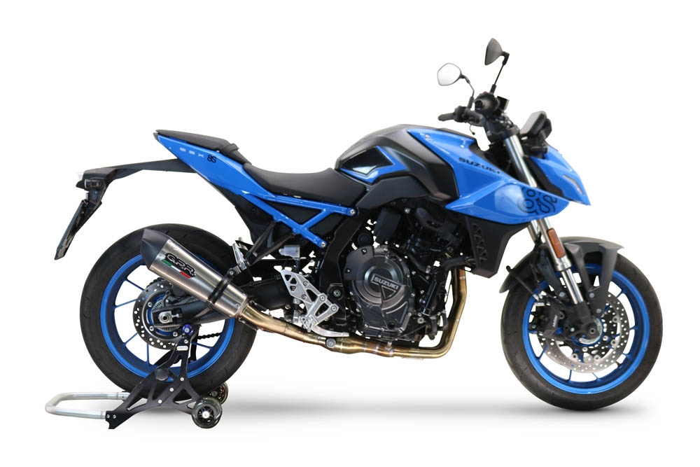 Escape compatible con Suzuki Gsx-8R 2022-2024, Gpe Ann. titanium, Escape completo, no legal para países de la UE, con db killer extraíble 