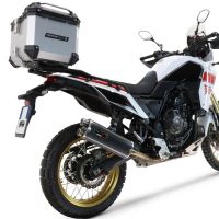 Baúl GPR TECH compatible con  Yamaha Tenere 700 2019/2020 e4 Baúl Alpi-Tech en aluminio color plata, incluye portaequipajes específico de aluminio y placa especifica de acero. Capacidad Litros 55