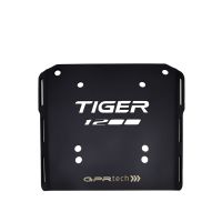 Baúl GPR TECH compatible con  Triumph Tiger 1200 explorer 2017/2021 e4 Baúl Alpi-Tech en aluminio, color negro con placa específica incluida Capacidad Litros 45