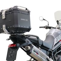 Baúl GPR TECH compatible con  Triumph Tiger 1200 Gt - Rally 2022/2024 e5 Baúl Alpi-Tech en aluminio, color negro con placa específica incluida Capacidad Litros 35