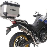 Escape compatible con Voge 525DSX 2023-2024, GP Evo4 Titanium, Escape legal, homologado, silenciador con db killer desmontable y tubo de conexión específico 