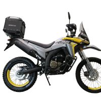 Baúl GPR TECH compatible con  Voge 300Rally 2022/2024 e5 Baúl Alpi-Tech en aluminio, color negro con placa específica incluida Capacidad Litros 35