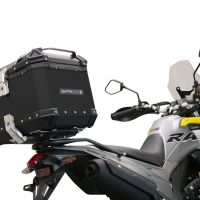 Baúl GPR TECH compatible con  Voge 300Rally 2022/2024 e5 Baúl Alpi-Tech en aluminio, color negro con placa específica incluida Capacidad Litros 35