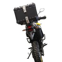 Baúl GPR TECH compatible con  Voge 300Rally 2022/2024 e5 Baúl Alpi-Tech en aluminio, color negro con placa específica incluida Capacidad Litros 35