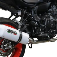 GPR escape compatible con  Yamaha Mt-07  2021-2024, Albus Evo4, Escape completo homologado y legal,con catalizador incluido db killer extraíble 