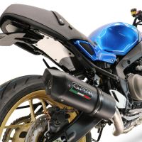 Escape compatible con Yamaha XSR900 2022-2024, Furore Evo4 Nero, Escape completo, no legal para países de la UE, con db killer extraíble 