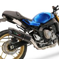 Escape compatible con Yamaha XSR900 2022-2024, Furore Evo4 Nero, Escape completo, no legal para países de la UE, con db killer extraíble 