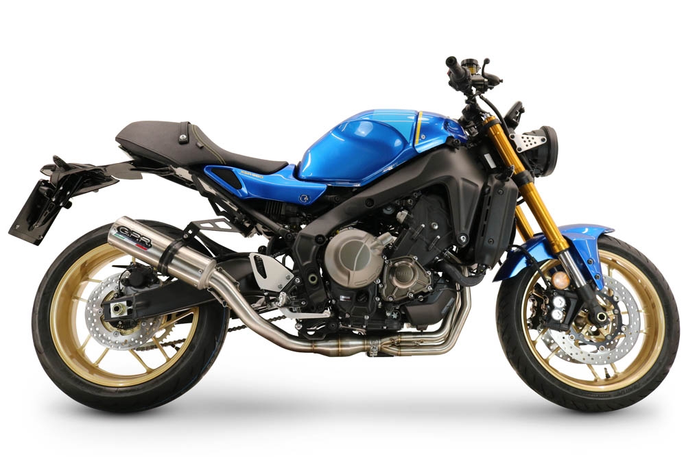 Escape compatible con Yamaha XSR900 2022-2024, M3 Inox , Escape completo, no legal para países de la UE, con db killer extraíble 