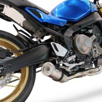 Escape compatible con Yamaha XSR900 2022-2024, M3 Inox , Escape completo, no legal para países de la UE, con db killer extraíble 