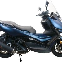 Escape compatible con Zontes M 310 2021-2024, Evo4 Road, Escape completo, no legal para países de la UE, con db killer extraíble 