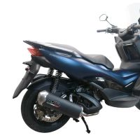Escape compatible con Zontes M 310 2021-2024, Evo4 Road, Escape completo, no legal para países de la UE, con db killer extraíble 