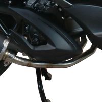 Escape compatible con Zontes M 310 2021-2024, Evo4 Road Inox, Escape completo, no legal para países de la UE, con db killer extraíble 
