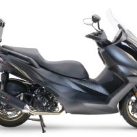 Baúl GPR TECH compatible con  Zontes E 350 2023/2024 Baúl Alpi-Tech en aluminio, color negro con placa específica incluida Capacidad Litros 26