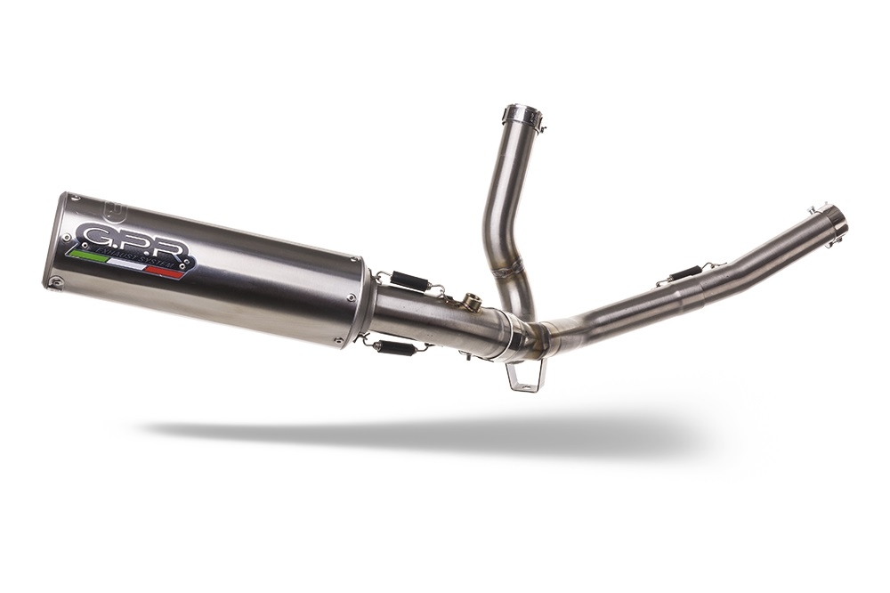 Escape compatible con Suzuki Sv 650 - S 2003-2010, M3 Inox , Escape semi-completo homologado con db killer extraible 