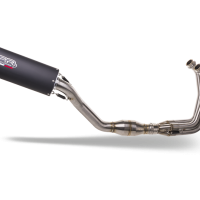 Escape compatible con Yamaha Tracer 9 2021-2024, Furore Nero, Escape completo racing, incluyendo colector y db killer desmontable, sin homologación 
