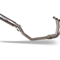 Escape compatible con Triumph Daytona 660 2023-2025, Deeptone Inox, Escape completo, no legal para países de la UE, con db killer extraíble 