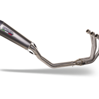 Escape compatible con Triumph Daytona 660 2023-2025, Gpe Ann. titanium, Escape completo, no legal para países de la UE, con db killer extraíble 