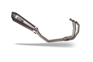 Escape compatible con Triumph Daytona 660 2023-2025, Gpe Ann. titanium, Escape completo, no legal para países de la UE, con db killer extraíble 