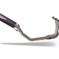 Escape compatible con Yamaha Mt-09 2021-2023, M3 Black Titanium, Escape completo, no legal para países de la UE, con db killer extraíble 