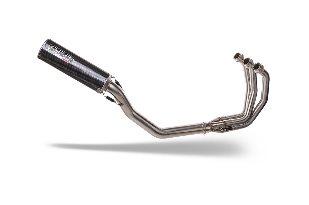 Escape compatible con Yamaha Tracer 9 GT 2021-2024, M3 Poppy , Escape completo, no legal para países de la UE, con db killer extraíble 