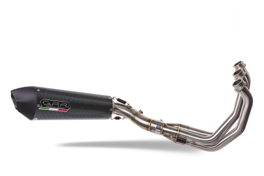 Escape compatible con Yamaha Mt-09 2021-2024, Gpe Ann. Poppy, Escape completo, no legal para países de la UE, con db killer extraíble 