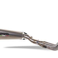 Escape compatible con Yamaha Mt-09 Tracer 900 2017-2020, Gpe Ann. titanium, Escape completo, no legal para países de la UE, con db killer extraíble 