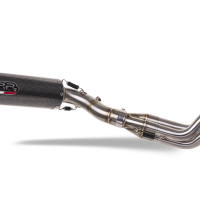 Escape compatible con Yamaha Mt-09 Tracer 900 2015-2020, M3 Poppy , Escape completo racing, incluyendo colector y db killer desmontable, sin homologación 