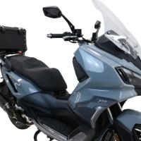 Baúl GPR TECH compatible con  Bmw G 310 Gs 2017/2021 e4 Baúl Alpi-Tech en aluminio, color negro con placa específica incluida Capacidad Litros 45