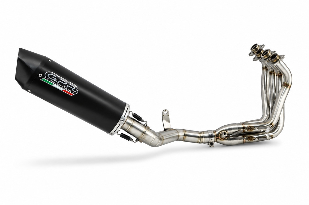 GPR escape compatible con Honda Cb 650 F 2019-2022, Furore Evo4 Nero, Escape completo, no legal para países de la UE, con db killer extraíble 