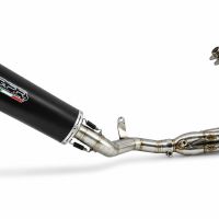 GPR escape compatible con Honda Cb 650 F 2019-2022, Furore Evo4 Nero, Escape completo, no legal para países de la UE, con db killer extraíble 