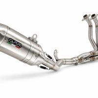 GPR escape compatible con Honda Cb 650 R 2019-2020, Furore-X Inox, Escape completo, no legal para países de la UE, con db killer extraíble 