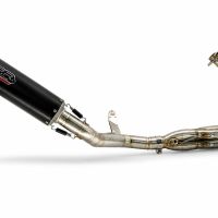 GPR escape compatible con Honda Cbr 1000 RR 2017-2019, M3 Black Titanium, Escape completo racing, incluyendo colector y db killer desmontable, sin homologación 
