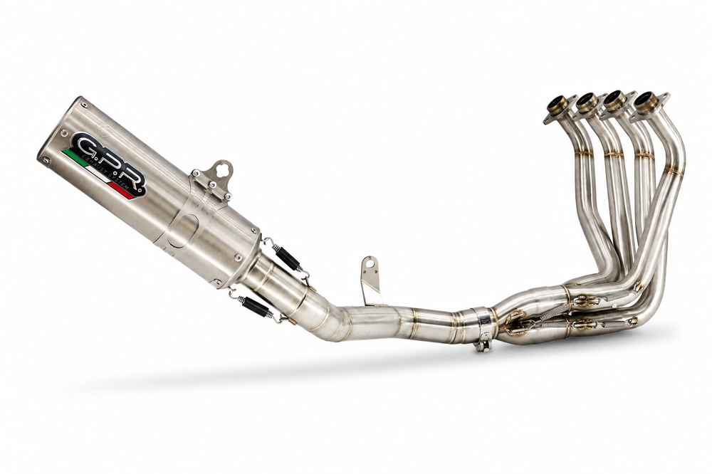 GPR escape compatible con Honda Cb 650 R 2019-2020, M3 Inox , Escape completo, no legal para países de la UE, con db killer extraíble 