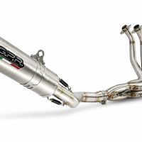 GPR escape compatible con Bmw S 1000 R -M 2014-2016, M3 Titanium Natural, Escape completo homologado y legal, incluido db killer extraíble 