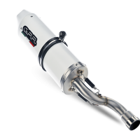 Escape compatible con Yamaha Yzf-R 125 2021-2025, Albus Ceramic, Escape completo, no legal para países de la UE, con db killer extraíble 