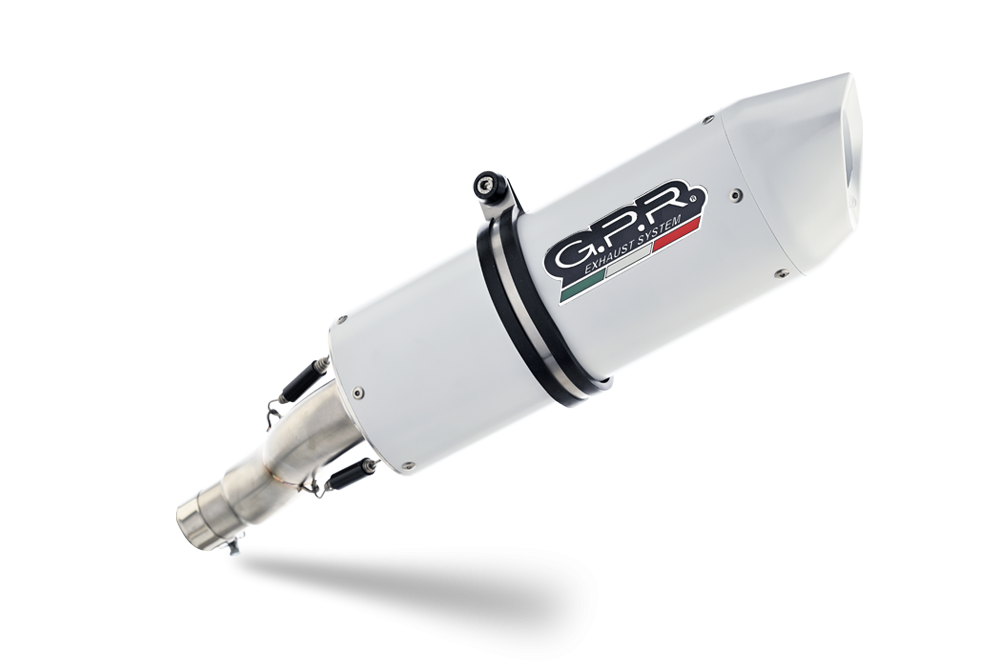 Escape compatible con Gas Gas SM 700 2023-2024, Albus Evo4, Escape homologaedo, legal para mercados fuera de la UE, incluido tubo de enlace y db killer extraíble 