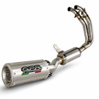 GPR escape compatible con Aprilia RS 660 2021-2024, M3 Inox , Escape completo homologado y legal,con catalizador incluido db killer extraíble 