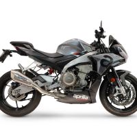 GPR escape compatible con Aprilia RS 660 2021-2024, GP-Revo Titanium, Escape completo, no legal para países de la UE, con db killer extraíble 