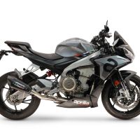 GPR escape compatible con Aprilia RS 660 2025-2026, GP-Revo Black Titanium, Escape completo racing, incluyendo colector y db killer desmontable, sin homologación 