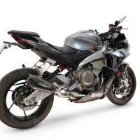 GPR escape compatible con Aprilia RS 660 2025-2026, GP-Revo Black Titanium, Escape completo racing, incluyendo colector y db killer desmontable, sin homologación 