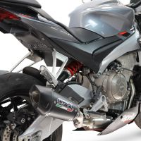 GPR escape compatible con Aprilia RS 660 2025-2026, GP-Revo Black Titanium, Escape completo racing, incluyendo colector y db killer desmontable, sin homologación 