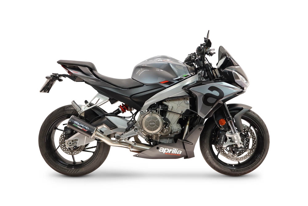 GPR escape compatible con Aprilia TUONO 660 2025-2026, M3 Black Titanium, Escape completo homologado y legal,con catalizador incluido db killer extraíble 