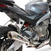 GPR escape compatible con Aprilia TUONO 660 2021-2024, Powercone Evo, Escape completo racing, incluyendo colector y db killer desmontable, sin homologación 