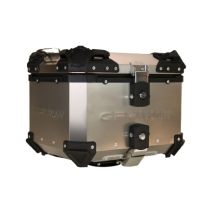  Bmw R 1250 Gs Adventure 2021/2024 e5 Baúl superior Top Case de Titanio color natural con placa específica incluida Capacidad Litros 35